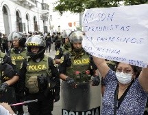La presidente Boluarte descartó presentar su renuncia a pesar de las protestas en su contra. EFE