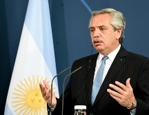 Alberto Fernández dejó en claro que apoyará a su selección desde su hogar. EFE/ARCHIVO