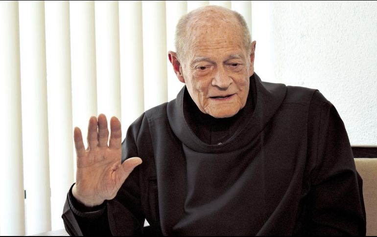 Fray Gabriel Chávez de la Mora entregó su vida a la arquitectura. ESPECIAL/UdeG