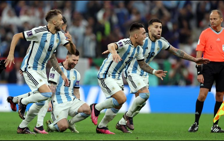 Argentina se coronó campeona de Qatar 2022. EFE