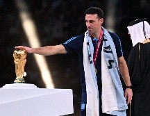 Liones Scaloneta se convirtió en el técnico más joven del Mundial de Qatar 2022. AFP / K. Kudryavtsev