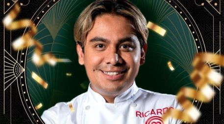 Ricardo Peralta, se posicionó en el primer lugar de la segunda edición de “Masterchef Celebrity”. ESPECIAL