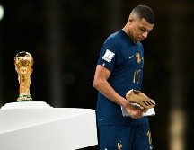 A pesar de la bota de oro, Mbappé se quedó corto del segundo título. AFP