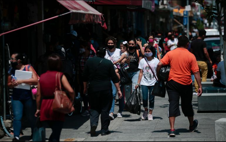 La meta para este fin de año 2022, es la visita de cuatro millones de personas al primer cuadro de la ciudad, resalta Lemus. EL INFORMADOR / ARCHIVO