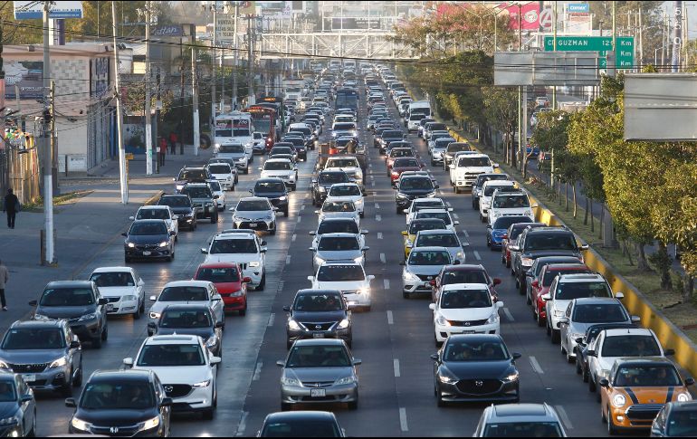 La Secretaría de Infraestructura, Comunicaciones y Transportes ya realiza el plan de un segundo piso en la Avenida López Mateos. ARCHIVO/ EL INFORMADOR