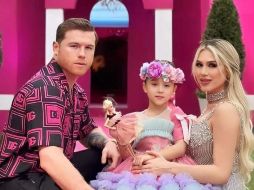 Canelo Álvarez festejó a su pequeña hija con temática de Barbie. Instagram/fernandagmtz