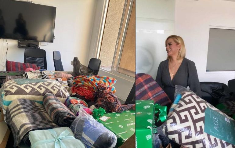 Las cobijas se entregarán a mujeres en situación económica vulnerable. Especial/EL INFORMADOR