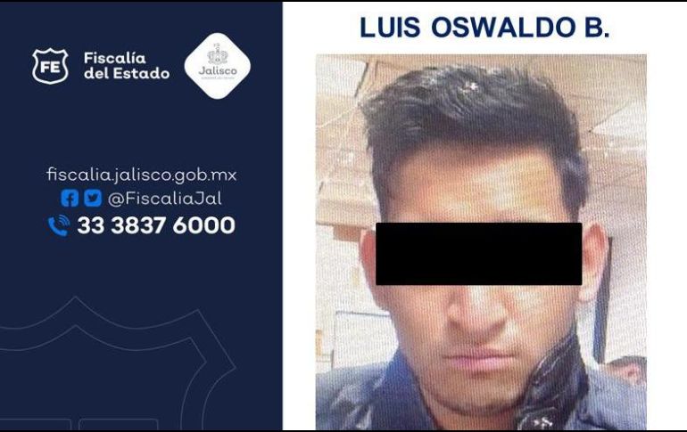 Luis Oswaldo B está acusado de robar 25 millones de pesos de una casa en Zapopan. ESPECIAL