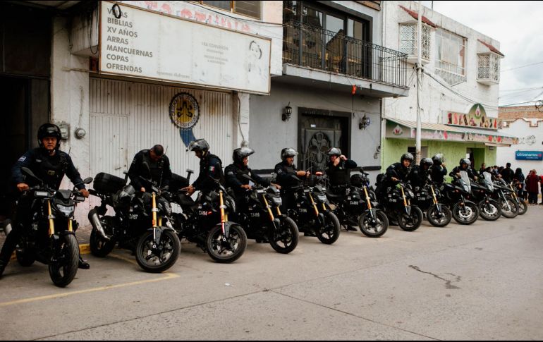 Hay en Jalisco 93 municipios que tienen entre 20 y 100 policías. EL INFORMADOR/ARCHIVO