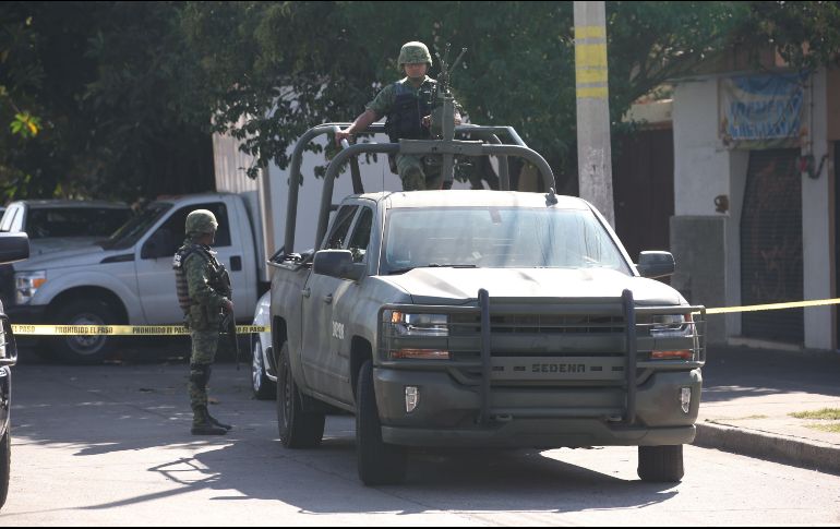La detención se llevó a cabo en coordinación de elementos del Ejército Mexicano, la Guardia Nacional, el CNI, la FEMDO y la FGR. EL INFORMADOR / ARCHIVO