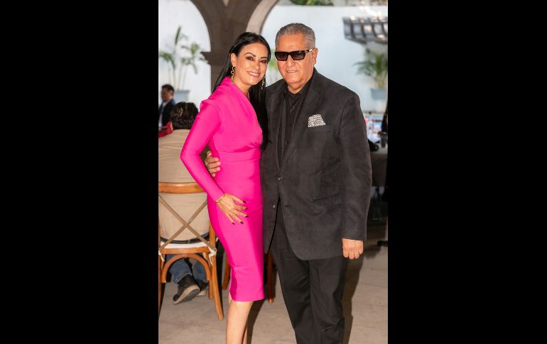 Ana Quezada y Julio César Chávez. GENTE BIEN JALISCO/Jorge Soltero