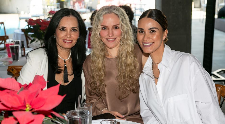 Lorena Hecht, Ana Lambarri y Dany Flores. GENTE BIEN JALISCO/Jorge Soltero