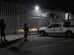 Miembros de la Guardia Nacional resguardan las instalaciones de la Fiscalía Especializada en Materia de Delincuencia Organizada, donde declara Antonio Oseguera, alias “Tony Montana”. SUN/F. Rojas