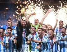 La Albiceleste, que era tercera antes del torneo de Qatar, adelantó a Bélgica. AFP/F. Fife