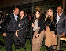 Alejandro Espinosa, Mónica Alarcón, Gloria Calzada, Susana Valencia y Arturo García. GENTE BIEN JALISCO/Jorge Soltero