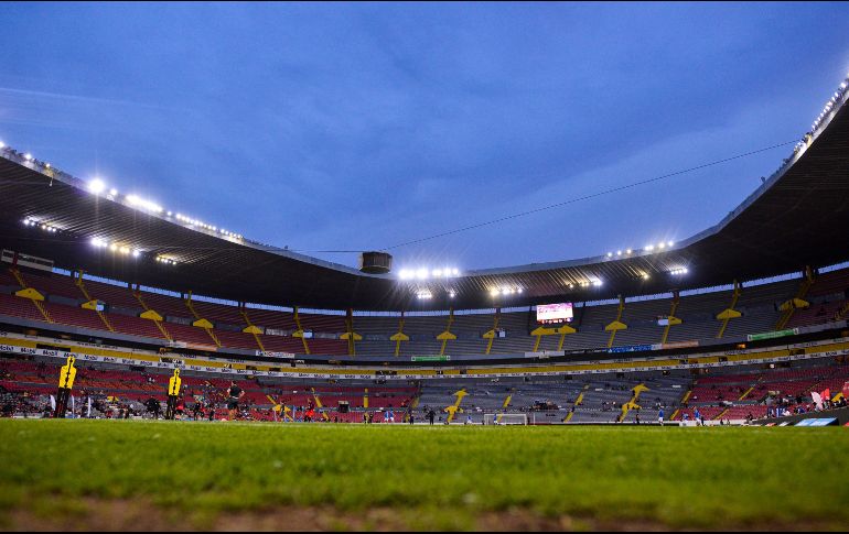 La cancha del Estadio Jalisco está lista para recibir el partido entre Santos y Mazatlán. Archivo/Imago7