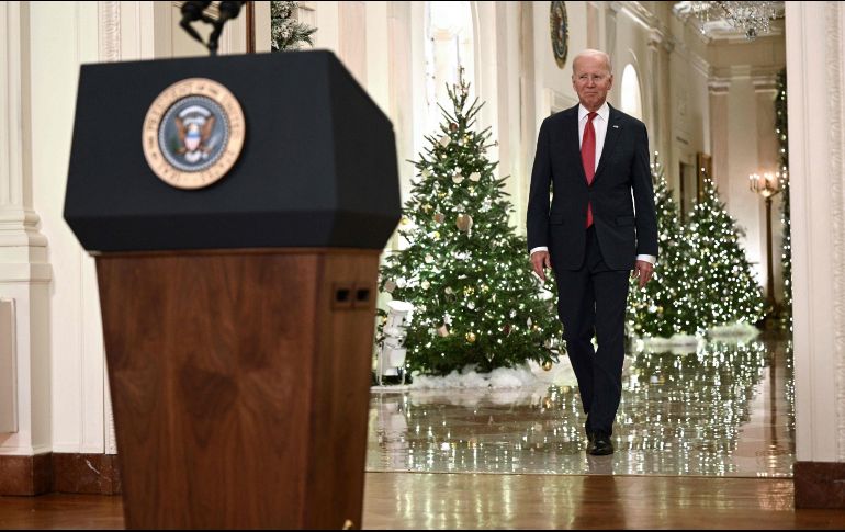 Joe Biden, presidente de Estados Unidos. AFP