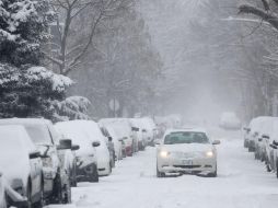 Se espera que las condiciones de nieve y las carreteras congeladas generen caos en los viajes este fin de semana. GETTY IMAGES