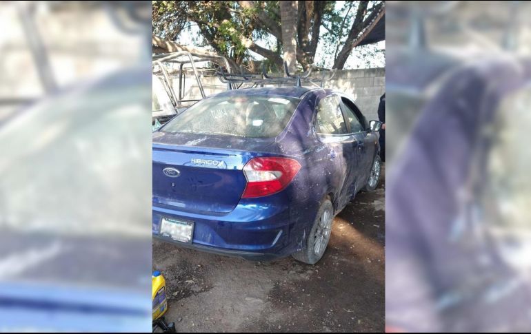 Tras una persecución, se aseguró el automóvil de referencia para los procedimientos ministeriales correspondientes. ESPECIAL