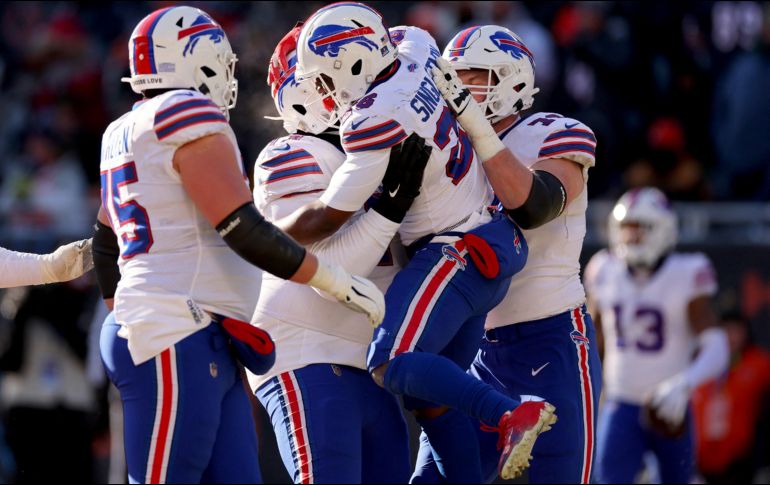 Los Bills sumaron su sexta victoria y su tercer título de división consecutivo.AFP/  Michael Reaves