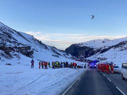 Por el momento se desconoce la identidad de las personas atrapadas. AFP / ESPECIAL