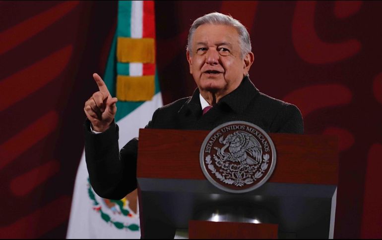 López Obrador señaló que la controversia que ha causado el presunto plagio de tesis de la ministra de la SCJN es porque es afín a la transformación del país. SUN / B. Fregoso