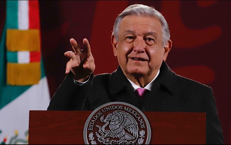 El Presidente López Obrador señaló que el abasto de medicamentos en el país supera el 90 por ciento hasta el momento. SUN/ B. Fregoso