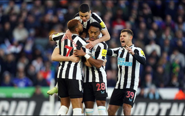 El Newcastle es el equipo sorpresa de la Premier League y sólo está por debajo del Arsenal. AP
