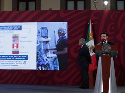 El director del IMSS, Zoé Robledo, informó en la 