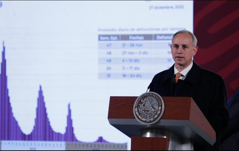 Hugo López-Gatell, subsecretario de Salud. SUN