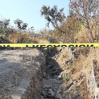 Localizan cuerpo envuelto en plástico, dentro de una zanja en Tonalá
