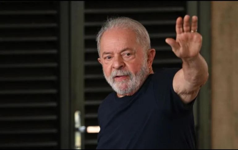 El presidente constitucional de Brasil, Luis Inácio Lula da Silva, tomará posesión de su cargo el próximo primero de enero de 2023. AFP/ ARCHIVO