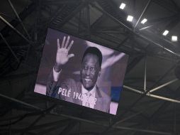 El 'rey' del futbol, el brasileño Pelé, murió este jueves a los 82 años. AFP / N. Tucat