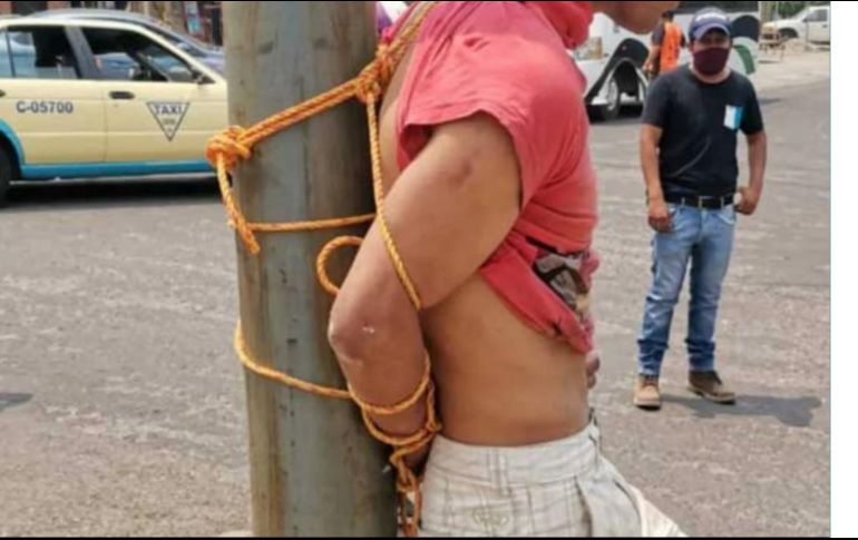 El joven fue acusado de robar autos en los Altos de Chiapas. SUN