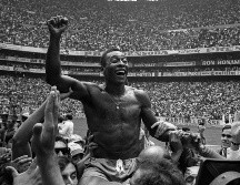 Pelé se inmortalizó en el Mundial de México 1970. Xinhua/Archivo