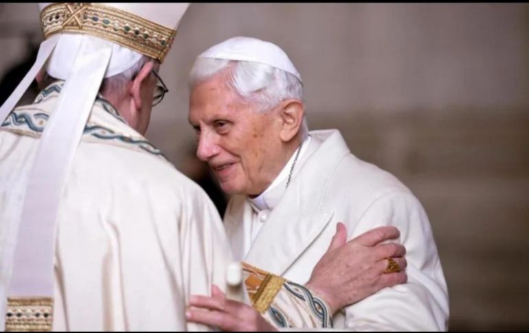 El papa Benedicto XVI falleció esta mañana en el Monasterio Mater Ecclesiae del Vaticano. EFE/ ARCHIVO