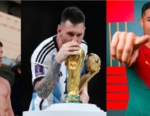 Canelo Álvarez, Messi, y Cristiano Ronaldo, entre los mejores pagados del planeta, este 2022. ESPECIAL