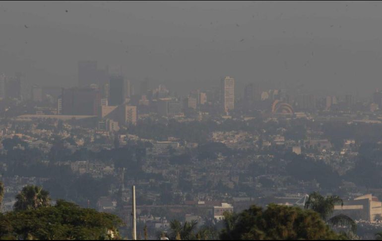 La pre contingencia se declara cuando por dos horas continuas se presenta mala calidad del aire con valores de 120 IMECA o más. EL INFORMADOR/ARCHIVO