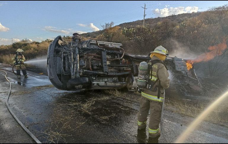 Cinco fallecidos y 21 lesionados fue el saldo de la Noche Vieja. CORTESÍA/Protección Civil Jalisco