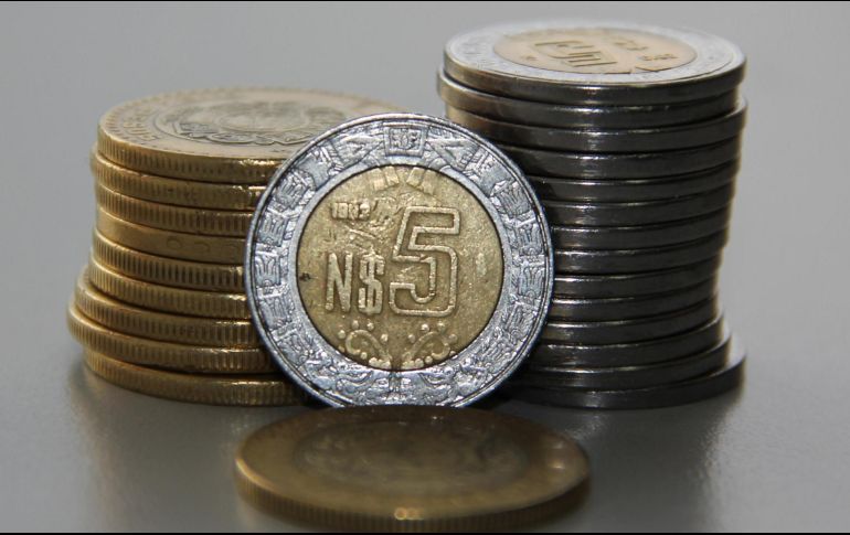 El salario mínimo general se incrementará de 172 pesos a 207 pesos; lo que representa un incremento mensual de 1,052 pesos. EL INFORMADOR/ARCHIVO