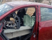 Un hombre falleció al impactarse en el muro de contención en la carretera Lagos de Moreno. ESPECIAL