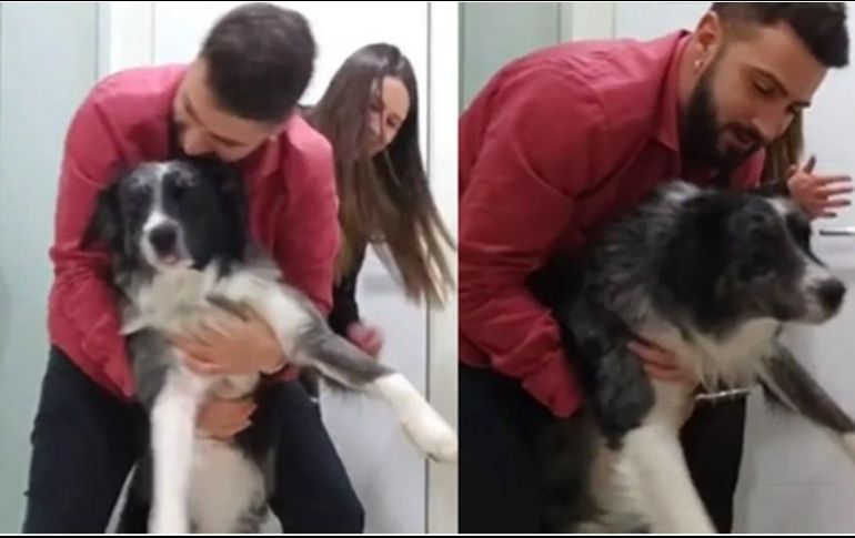 Internautas se sintieron identificados con los hermanos, quienes hicieron de todo para distraer a su mascota. ESPECIAL/CAPTURA DE VIDEO