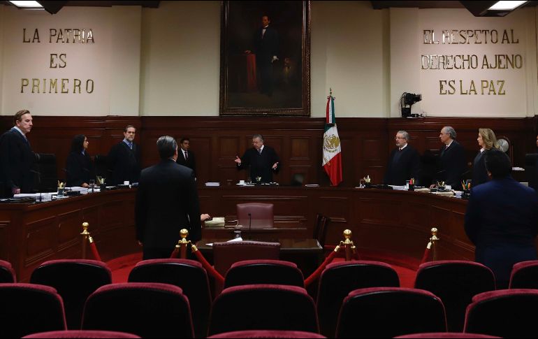 Este lunes 2 de enero se llevará a cabo una sesión para elegir al nuevo presidente de la Suprema Corte de Justicia de la Nación (SCJN). SUN / ARCHIVO
