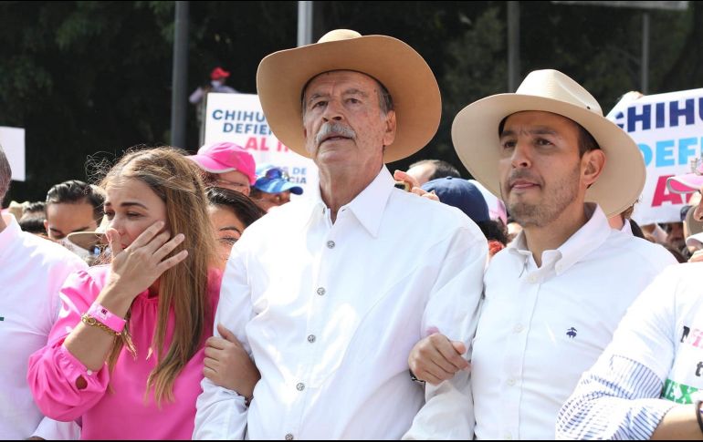 Los enfrentamientos entre el expresidente Vicente Fox Quesada y el Presidente Andrés Manuel López Obrador son comunes y hoy han tenido un nuevo capítulo. SUN / ARCHIVO