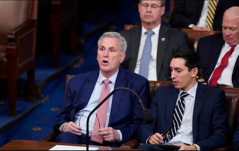 Es la primera vez desde 1923 que la Cámara Baja no logra nombrar a su presidente en una primera votación. AP/A. Brandon