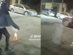 El video del momento pronto se volvió popular en redes sociales. ESPECIAL/CAPTURA DE VIDEO