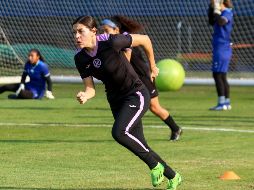 Norma Palafox busca con la Máquina retomar su mejor nivel. Twitter/@AzulFemenil