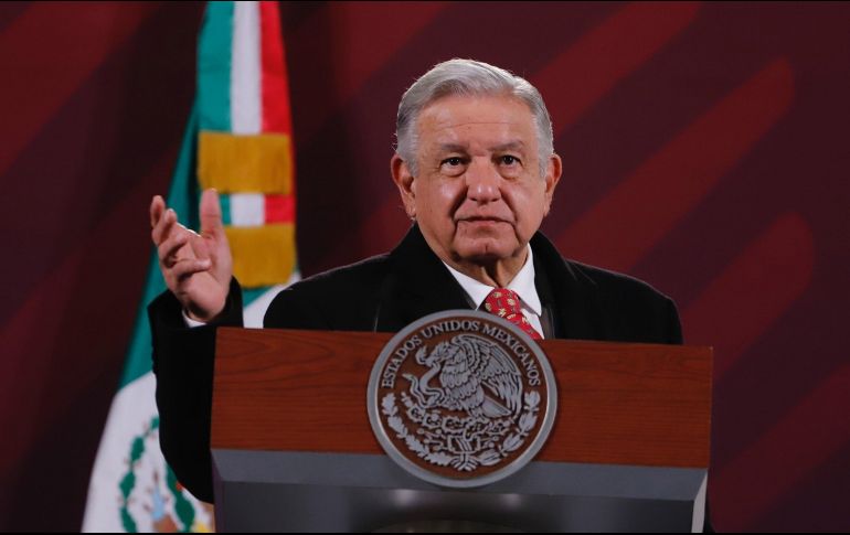 López Obrador no dio más información sobre la situación en Sinaloa. SUN/B. Fregoso