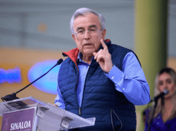 Rubén Rocha Moya, gobernador de Sinaloa. TWITTER/@rochamoya_
