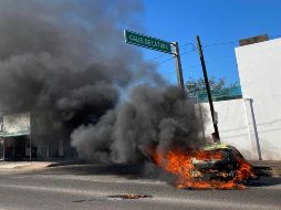 La detención de Ovidio Guzmán provocó una jornada violenta en Culiacán, Sinaloa. EFE / J. C. Cruz